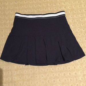 Justice Black pleated Skort, Girls size 10